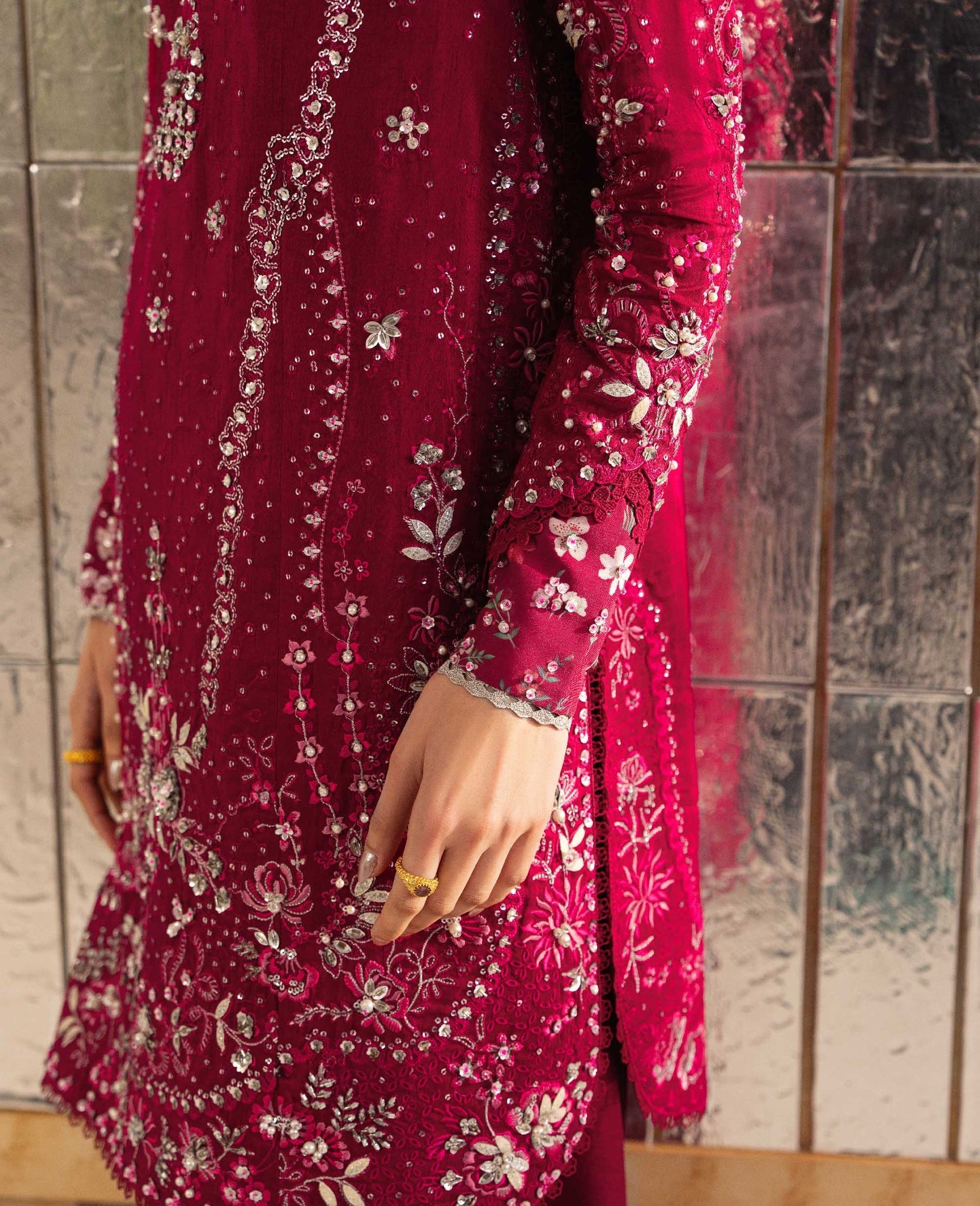 Republic Womenswear | Luxury Formal 26 | Rosilia - Dress - available at Maria Faisal in UK and USA.