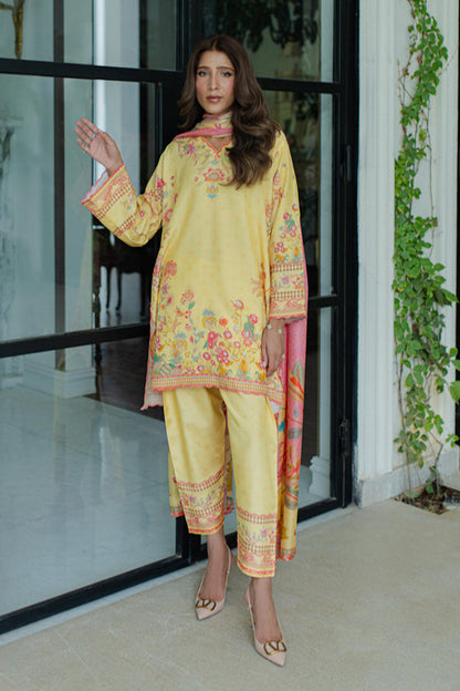 Mina Hassan | Signature Prints | Summer Lemonade - Ladies Clothes - Maria Faisal