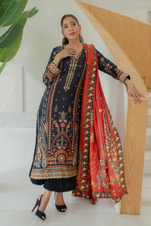 Mina Hassan | Signature Prints | Blooms like fireworks - Ladies Clothes - Maria Faisal