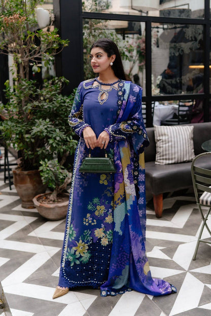 Afrozeh | Lawn 25 | Lumora by Maria Faisal - Registered Vendor of : Afrozeh - type : Ladies Clothes - 100% original wedding dresses