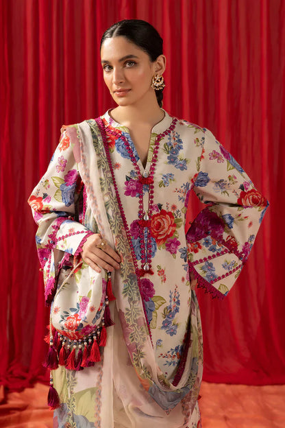 Alizeh | Sheen Lawn Prints 24 | LUNA ROSE - Pakistani Dress - Maria Faisal