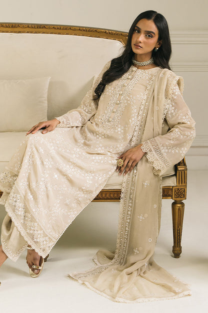 Cross Stitch | AW-25 RTW LUX PRET EDIT-2 | ORNATE BLOOM - Luxury Dress - available at Maria Faisal in UK and USA.
