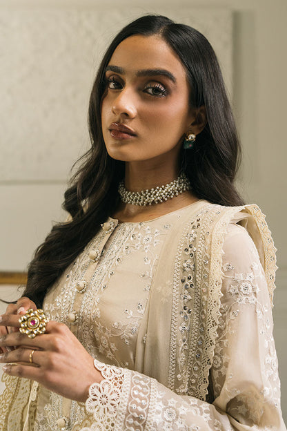 Cross Stitch | AW-25 RTW LUX PRET EDIT-2 | ORNATE BLOOM - Luxury Dress - available at Maria Faisal in UK and USA.
