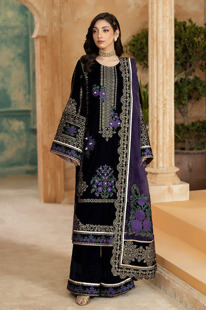 Imrozia Premium | Rukh e Makhmal | Nigha - Formal Dress - available at Maria Faisal in UK and USA.