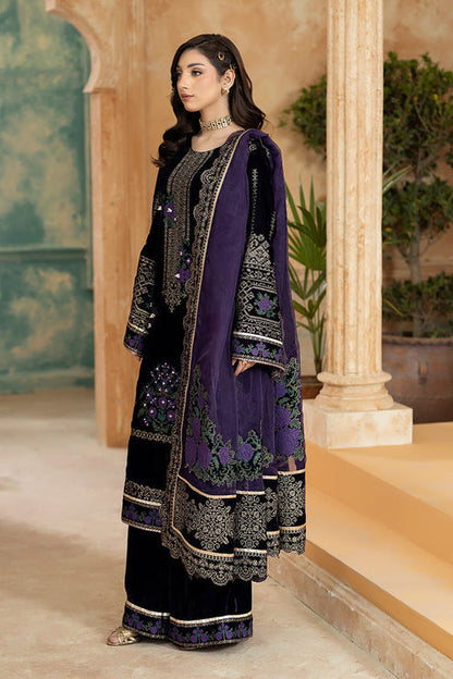 Imrozia Premium | Rukh e Makhmal | Nigha - Formal Dress - available at Maria Faisal in UK and USA.