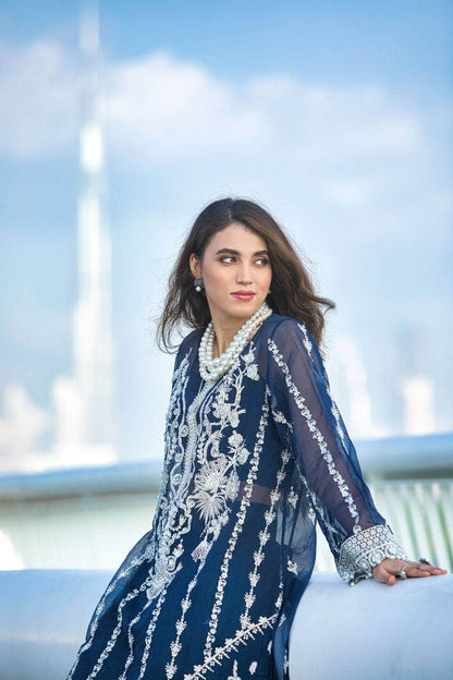 Kara | Kamdani Festive Collection | Lapis Dream by Maria Faisal - Registered Vendor of : Kara - type : Ladies Clothes - 100% original wedding dresses