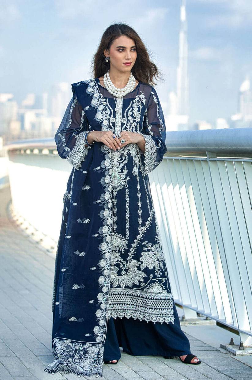 Kara | Kamdani Festive Collection | Lapis Dream by Maria Faisal - Registered Vendor of : Kara - type : Ladies Clothes - 100% original wedding dresses