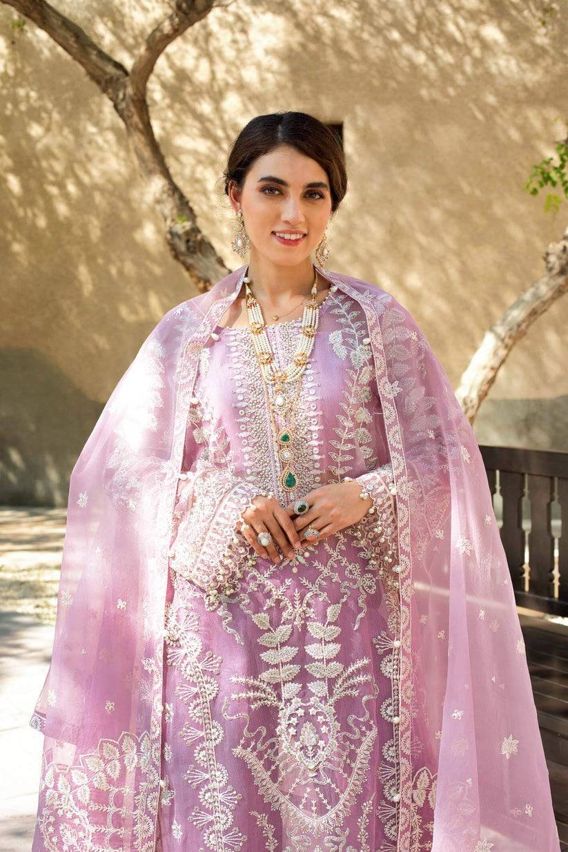 Kara | Kamdani Festive Collection | Lavender Hues by Maria Faisal - Registered Vendor of : Kara - type : Ladies Clothes - 100% original wedding dresses
