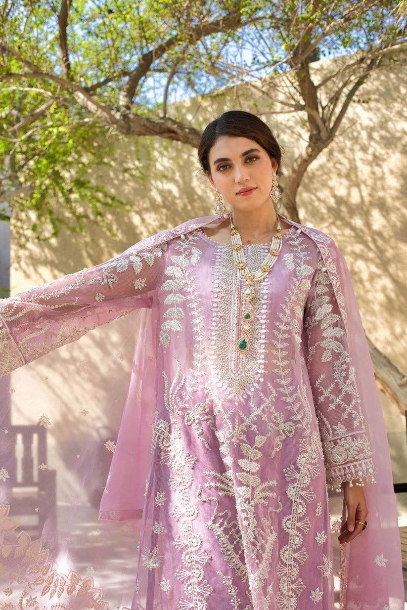 Kara | Kamdani Festive Collection | Lavender Hues by Maria Faisal - Registered Vendor of : Kara - type : Ladies Clothes - 100% original wedding dresses