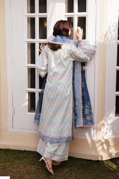 Afrozeh | Florette 26 | Sova - Luxury Dress - available at Maria Faisal in UK and USA.