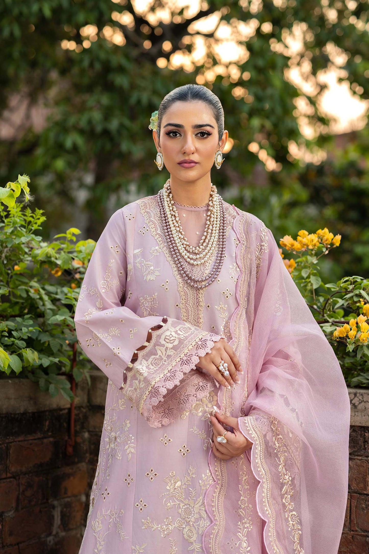 Maryam Hussain | Luxury Lawn 25 | Samar by Maria Faisal - Registered Vendor of : Maryam Hussain - type : Ladies Clothes - 100% original wedding dresses