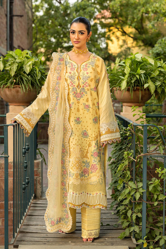 Maryam Hussain | Luxury Lawn 25 | Marjaan by Maria Faisal - Registered Vendor of : Maryam Hussain - type : Ladies Clothes - 100% original wedding dresses