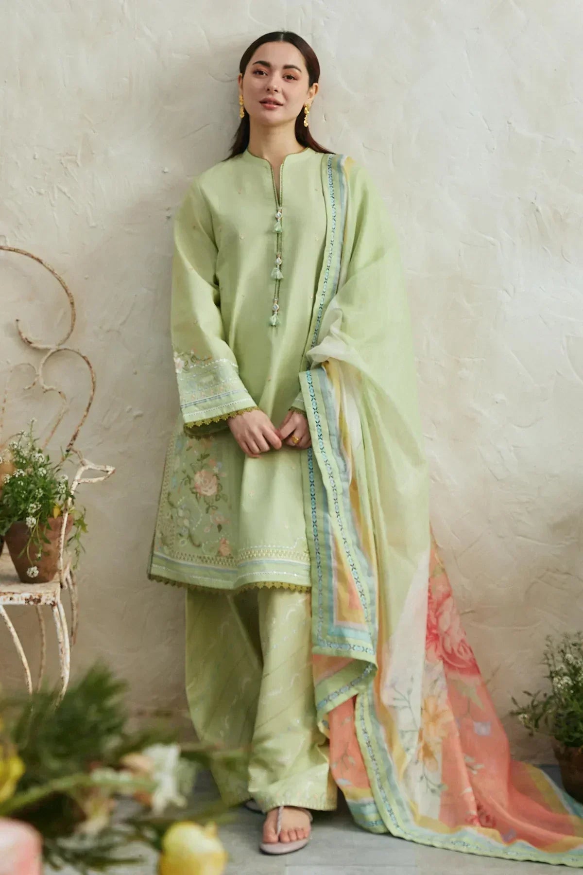 Zara Shahjahan | Coco Lawn 24 | LAYLA-5B - Ladies Clothes - Maria Faisal