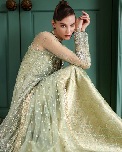 Mushq | The Muse | Lenora - Bridal Dress - available at Maria Faisal in UK and USA.