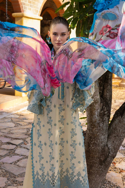 Adans Libas | Lasserkari Eid Petals | EID PETAL 1714 - Dress - available at Maria Faisal in UK and USA.