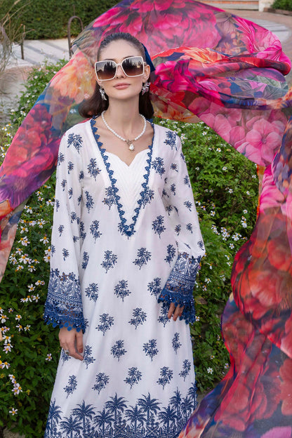 Adans Libas | Lasserkari Eid Petals | EID PETAL 1716 - Dress - available at Maria Faisal in UK and USA.