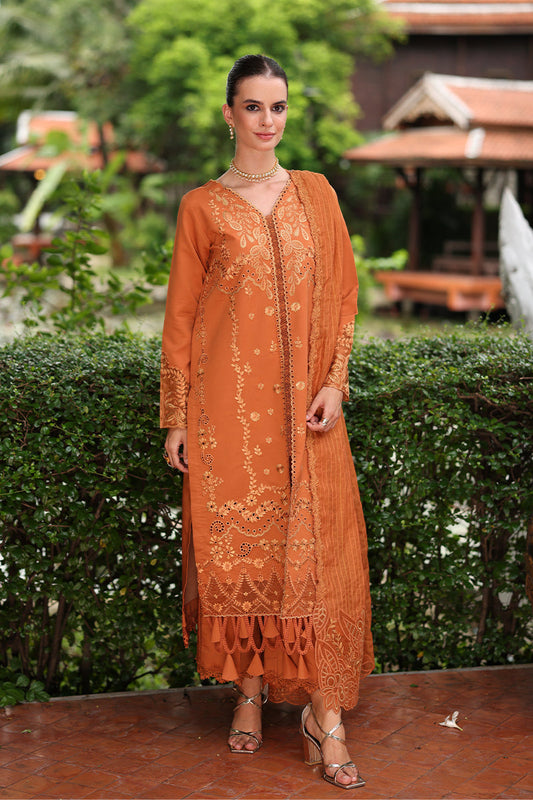 Rangrasiya | Meharma Summer Edit 26 | Liana - Luxury Dress - available at Maria Faisal in UK and USA.