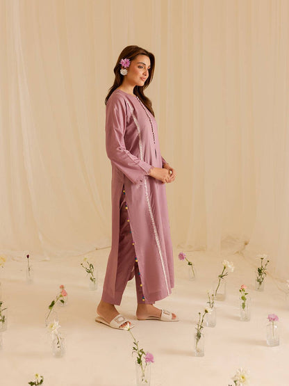 Mahnur | Petal Whispers Lawn Pret | Liliosa by Maria Faisal - Registered Vendor of : Mahnur - type : Ladies Clothes - 100% original wedding dresses