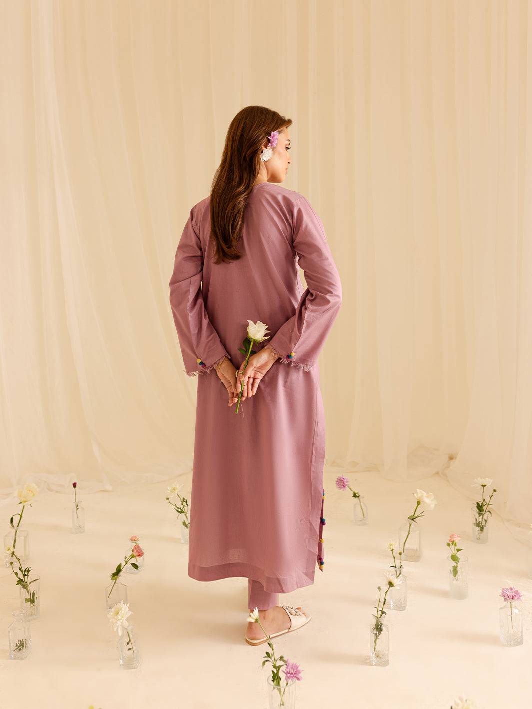 Mahnur | Petal Whispers Lawn Pret | Liliosa by Maria Faisal - Registered Vendor of : Mahnur - type : Ladies Clothes - 100% original wedding dresses