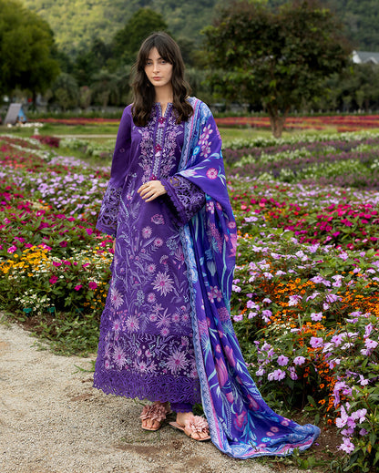 Mushq | Hemline the Secret Garden | Lily Veil - Luxury Dress - available at Maria Faisal in UK and USA.