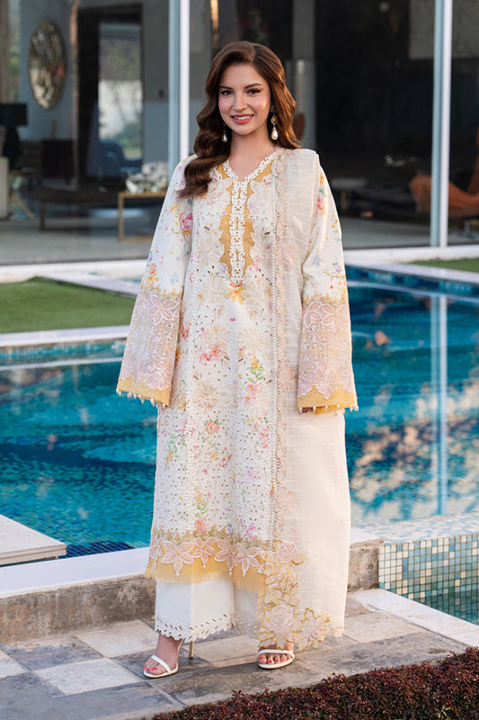 Rangrasiya | Carnation Eid Edit 26 | Lily - Luxury Dress - available at Maria Faisal in UK and USA.