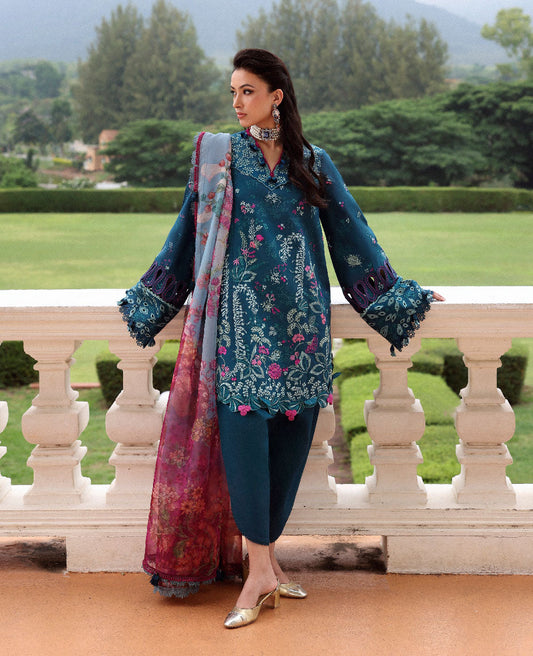 Republic Womenswear | Lilas Lawn 26 | Liore - Luxury Dress - available at Maria Faisal in UK and USA.