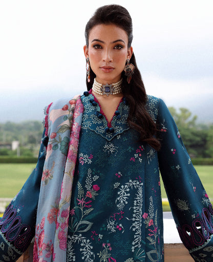 Republic Womenswear | Lilas Lawn 26 | Liore - Luxury Dress - available at Maria Faisal in UK and USA.