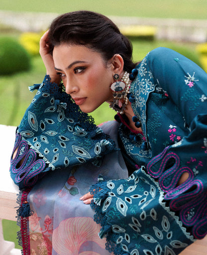 Republic Womenswear | Lilas Lawn 26 | Liore - Luxury Dress - available at Maria Faisal in UK and USA.