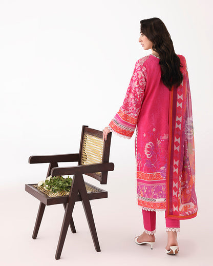 Roheenaz | Rosette Lawn | Lumina - Casual Dress - available at Maria Faisal in UK and USA.
