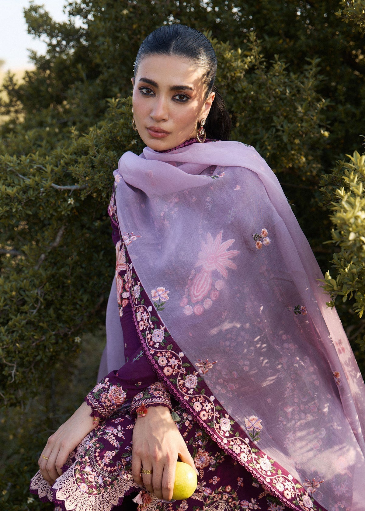 Hussain Rehar | Jinan 26 | Lyla - Luxury Dress - available at Maria Faisal in UK and USA.