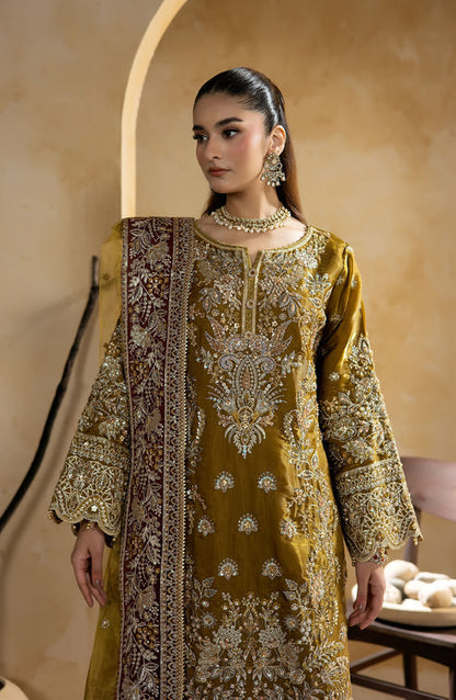 Imrozia Premium | Aurelia Formals 26 | JF-42 B Lyra - Formal Dress - available at Maria Faisal in UK and USA.