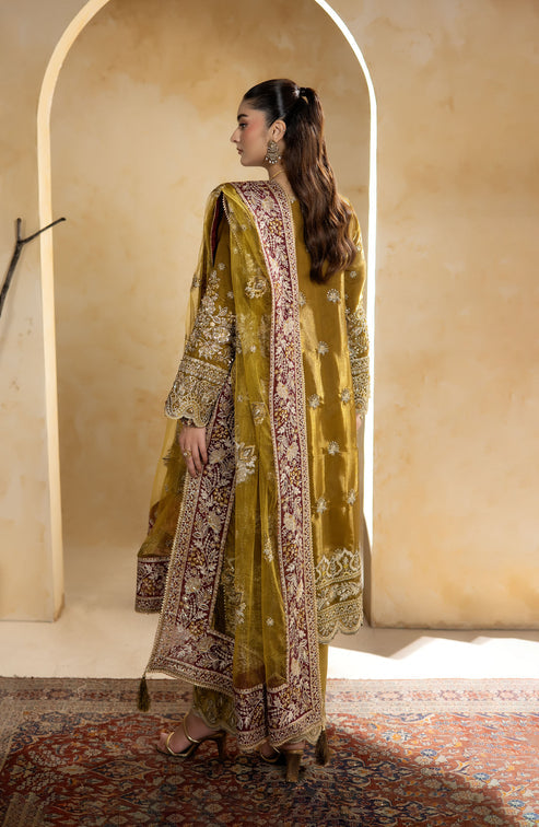 Imrozia Premium | Aurelia Formals 26 | JF-42 B Lyra - Formal Dress - available at Maria Faisal in UK and USA.