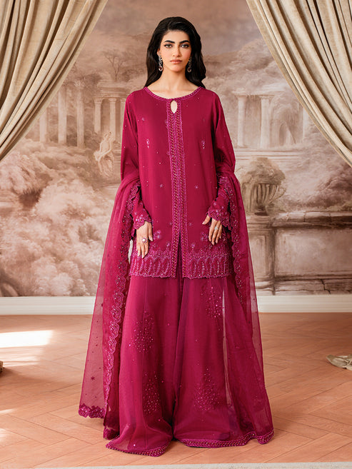 Epoque | Elysia Luxury Pret | Lyra - Luxury Dress - available at Maria Faisal in UK and USA.