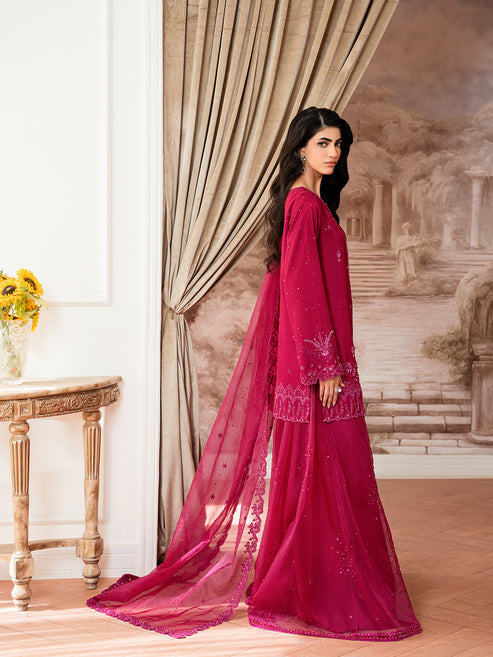 Epoque | Elysia Luxury Pret | Lyra - Luxury Dress - available at Maria Faisal in UK and USA.