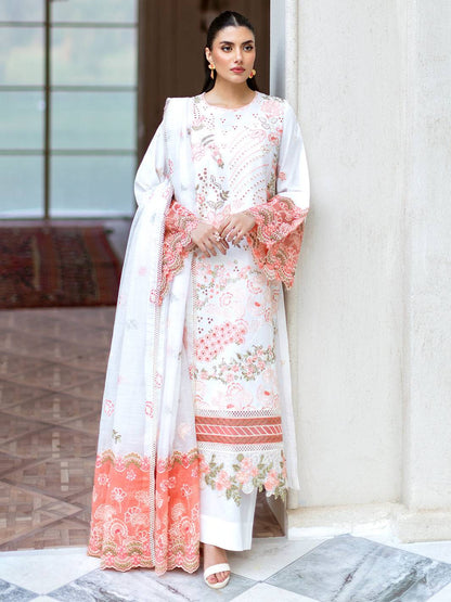 Mahnur | Sophie Luxury Lawn 25 | Lyra by Maria Faisal - Registered Vendor of : Mahnur - type : Ladies Clothes - 100% original wedding dresses