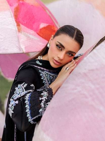 Mahnur | Morbagh Luxury Lawn 26 | M-08 - Luxury Dress - available at Maria Faisal in UK and USA.