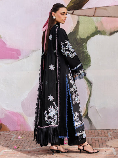 Mahnur | Morbagh Luxury Lawn 26 | M-08 - Luxury Dress - available at Maria Faisal in UK and USA.