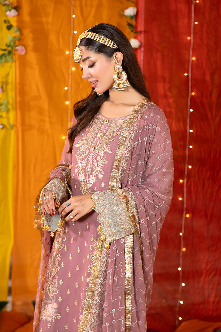 Imrozia Premium | Shagun Formals | M-103 Abeer - Formal Dress - available at Maria Faisal in UK and USA.
