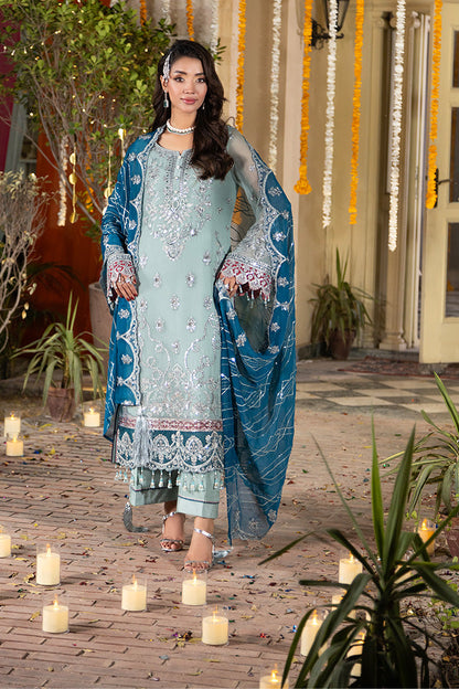 Imrozia Premium | Shagun Formals | M-105 Izza - Formal Dress - available at Maria Faisal in UK and USA.