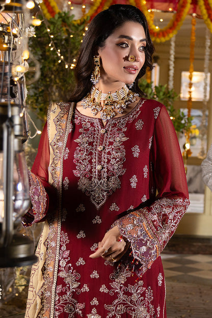 Imrozia Premium | Shagun Formals | M-109 Hoorain - Formal Dress - available at Maria Faisal in UK and USA.