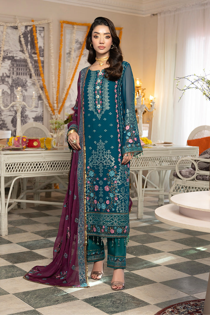 Imrozia Premium | Shagun Formals | M-110 Hinaaya - Formal Dress - available at Maria Faisal in UK and USA.