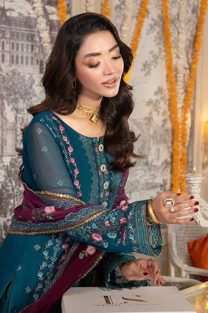 Imrozia Premium | Shagun Formals | M-110 Hinaaya - Formal Dress - available at Maria Faisal in UK and USA.