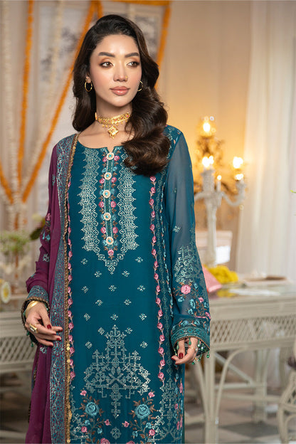 Imrozia Premium | Shagun Formals | M-110 Hinaaya - Formal Dress - available at Maria Faisal in UK and USA.