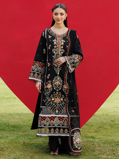 Mahnur | Morbagh Luxury Lawn 26 | M-11 - Luxury Dress - available at Maria Faisal in UK and USA.