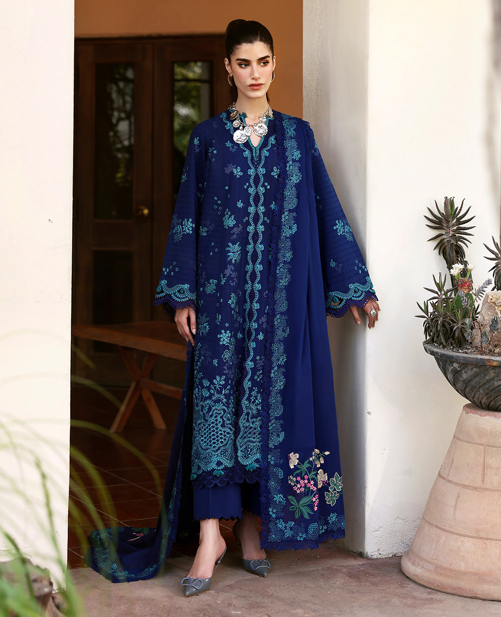Republic Womenswear | Embroidered Pret | M-156 - Ladies Clothes - Maria Faisal