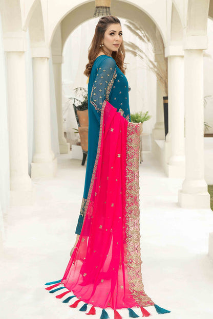 Imrozia Premium | Esta Bonita | M-17 Veridian Jade - Ladies Clothes - Maria Faisal