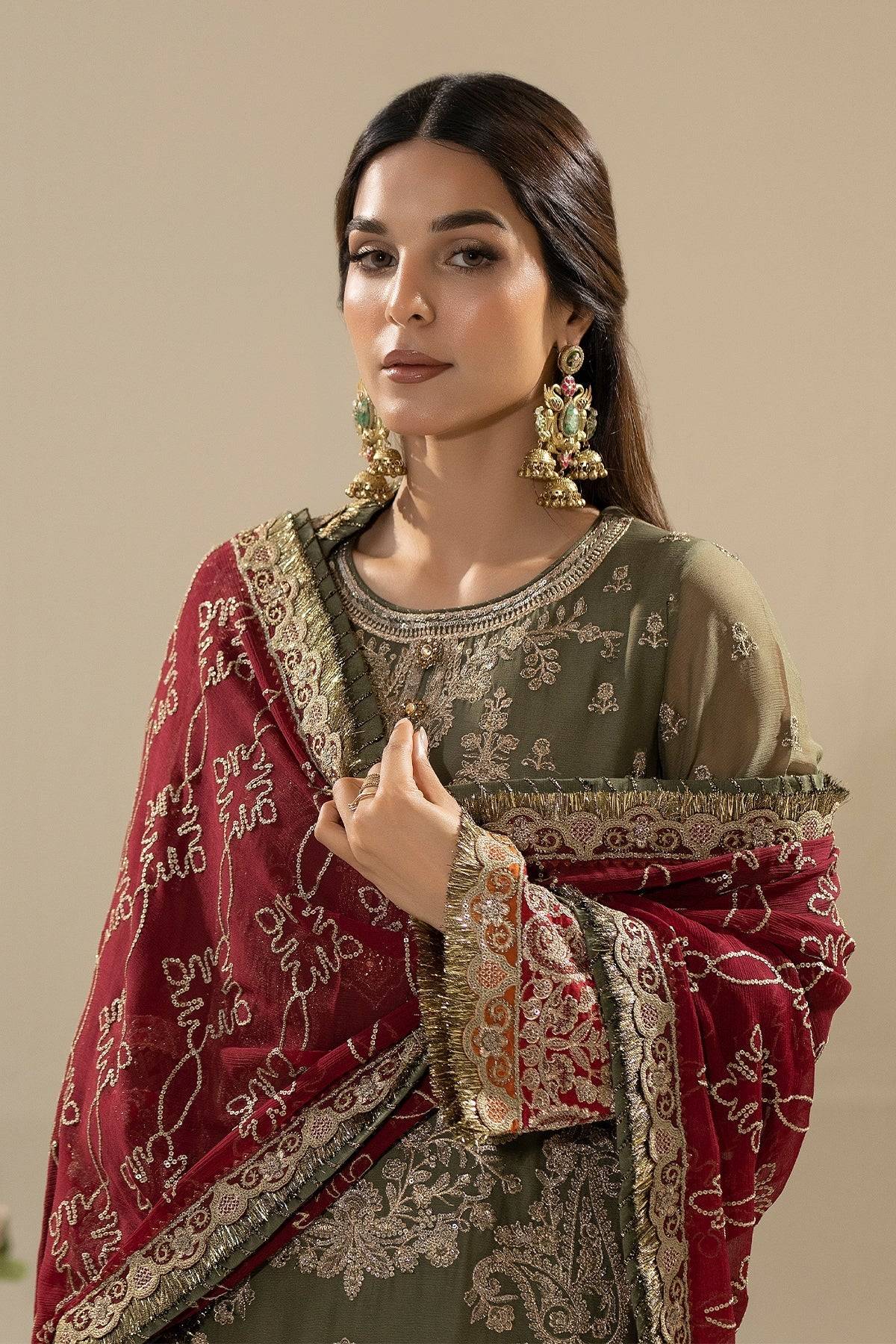 Imrozia Premium | Nisha Collection | M-81 ALEHA by Maria Faisal - Registered Vendor of : Imrozia Premium - type : Ladies Clothes - 100% original wedding dresses