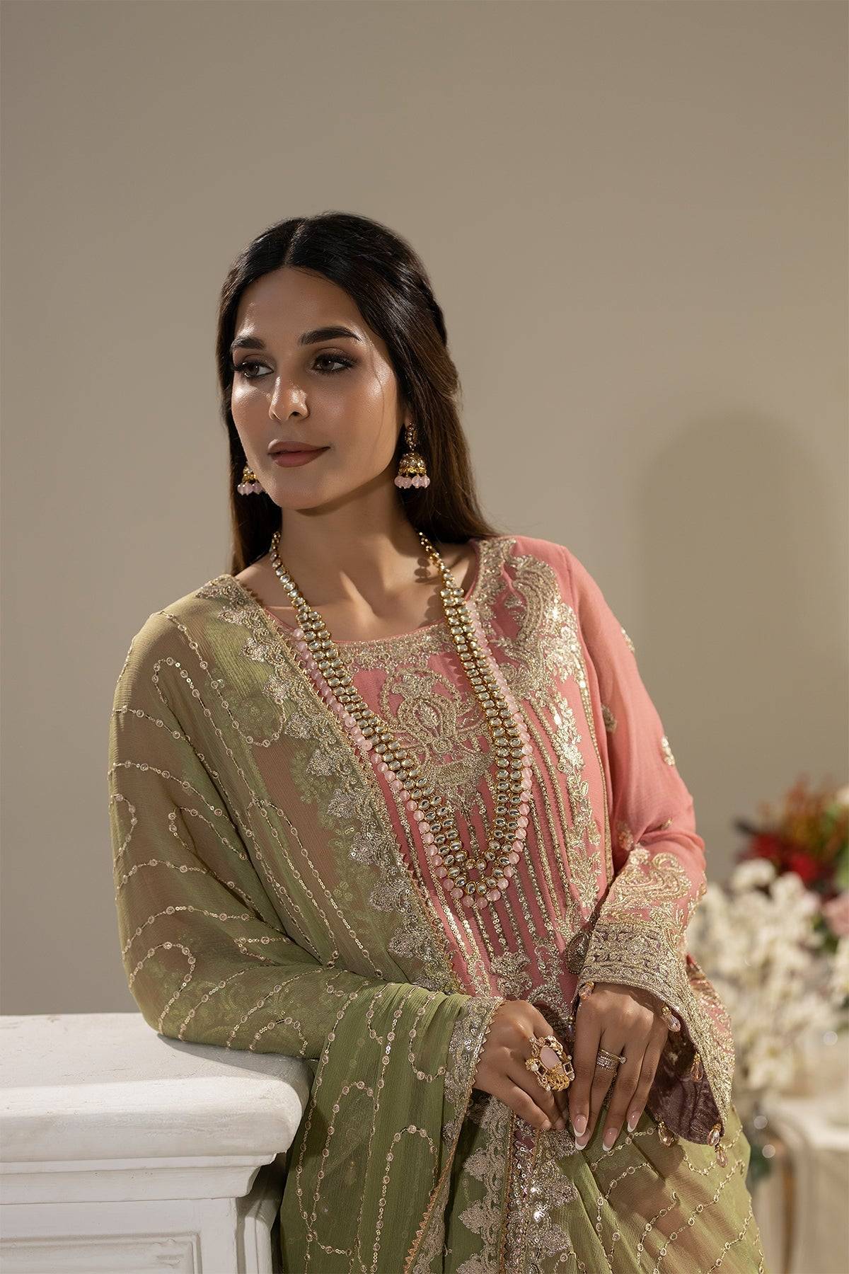 Imrozia Premium | Nisha Collection | M-82 NURAH by Maria Faisal - Registered Vendor of : Imrozia Premium - type : Ladies Clothes - 100% original wedding dresses