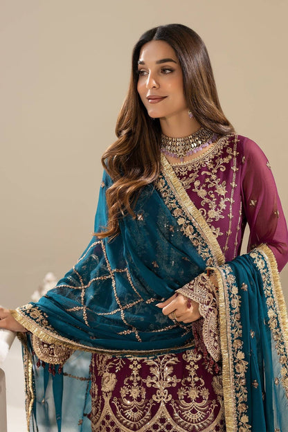 Imrozia Premium | Nisha Collection | M-84 ZEHAK by Maria Faisal - Registered Vendor of : Imrozia Premium - type : Ladies Clothes - 100% original wedding dresses