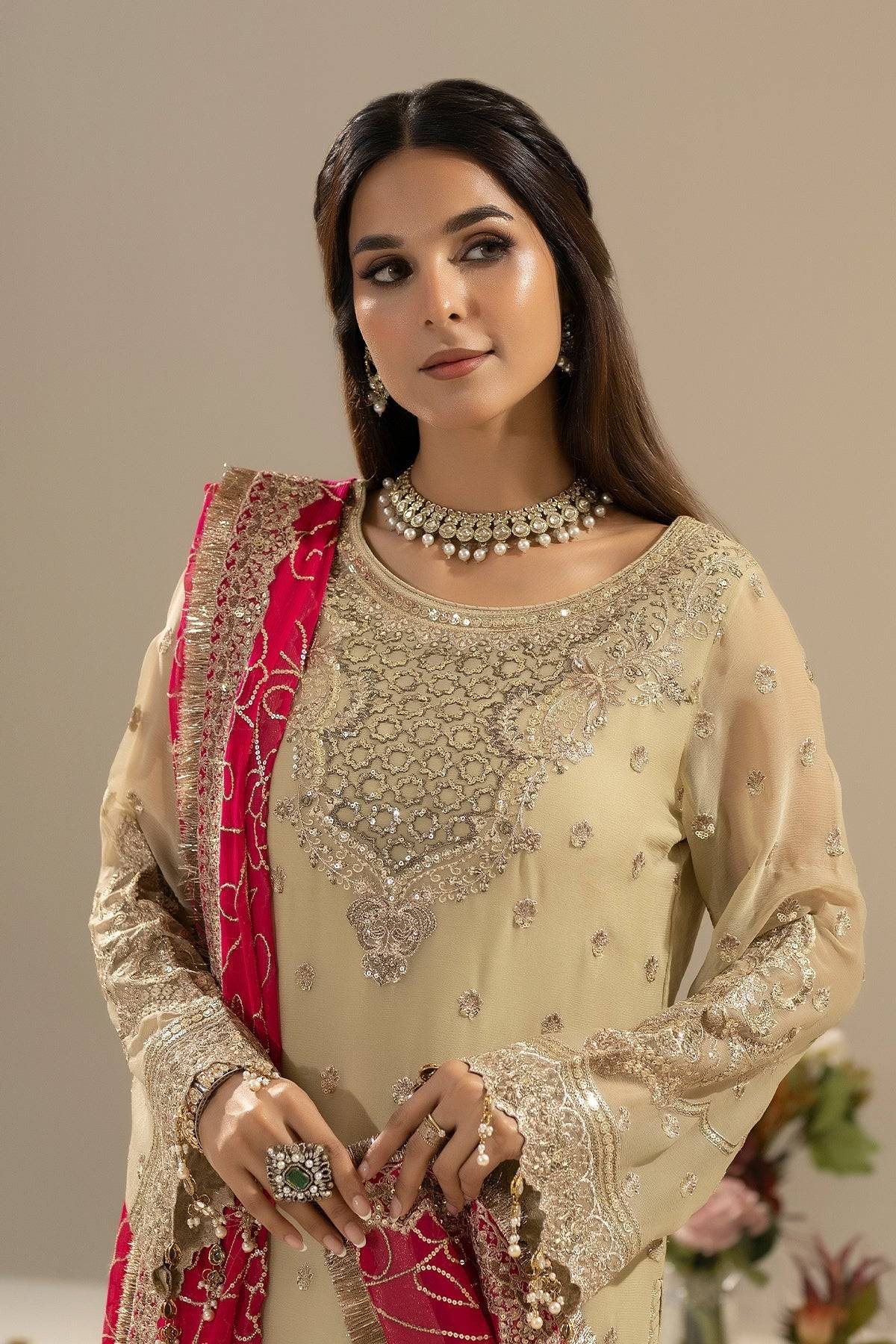 Imrozia Premium | Nisha Collection | M-88 RINZA by Maria Faisal - Registered Vendor of : Imrozia Premium - type : Ladies Clothes - 100% original wedding dresses